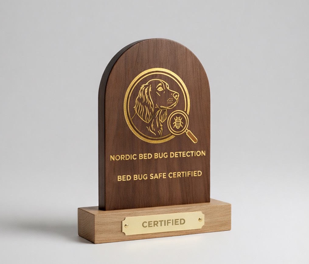 væggelushund certifikat